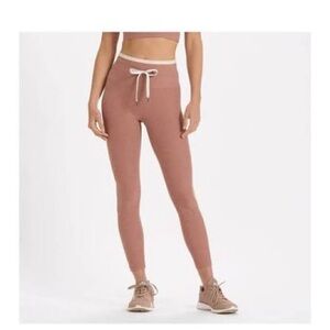 Vuori Dusty Rose Vibe Elevation Leggings